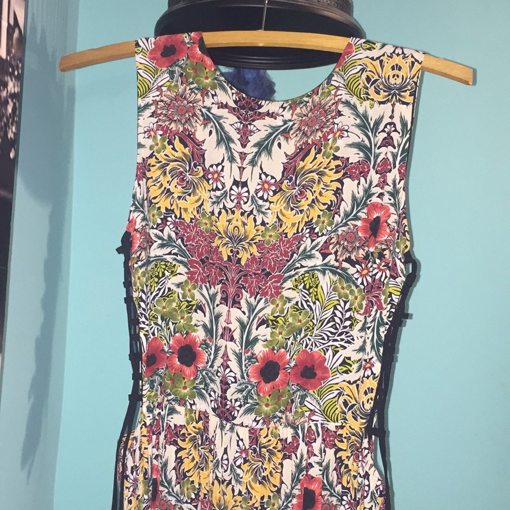 Floral midi dress